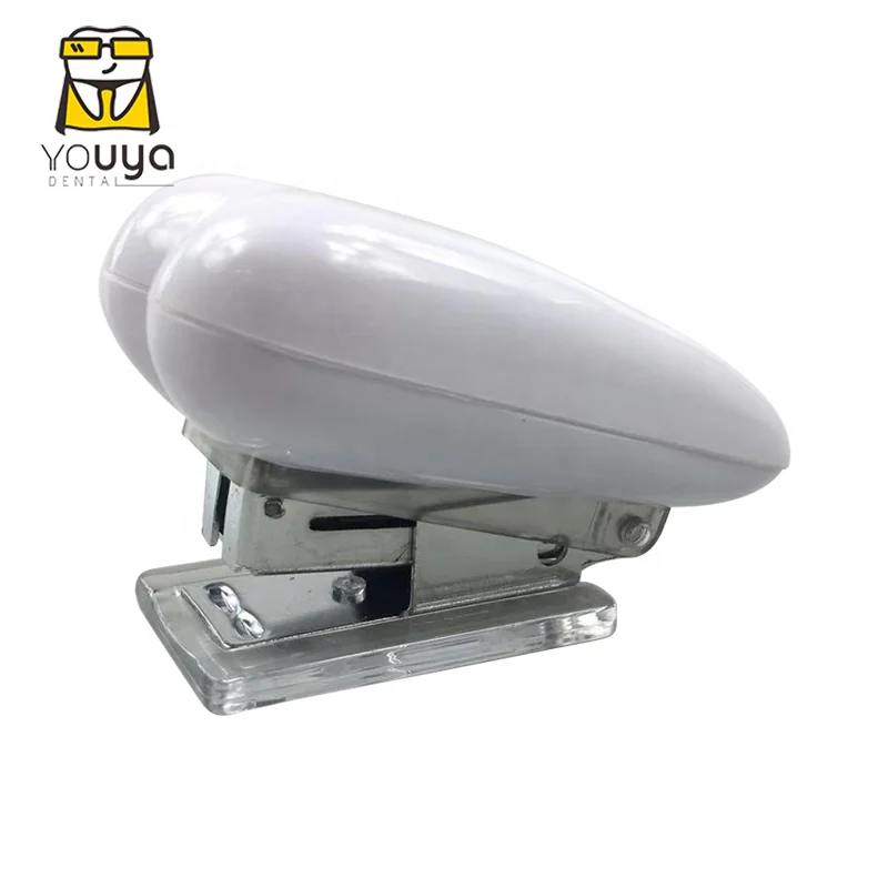 Рекламный офисный бумажный степлер в форме зубов для стоматологической аптеки