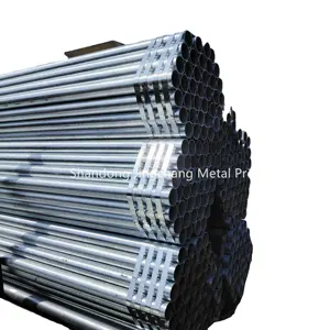 Excellent quality GI seamless steel tube and pipe hot dip galvanized steel conduit pipe