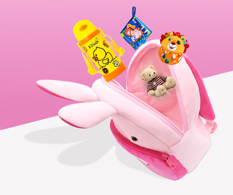 Aomig Zaino per Bambini,Mini Zaino per Bambini Asilo Ragazzi o Ragazze con Cinturino,Zaino scolastico, Carino Scuola Materna Animali Zaino Impermeabile Leggero Borsa per la Scuola Dell'infanzia