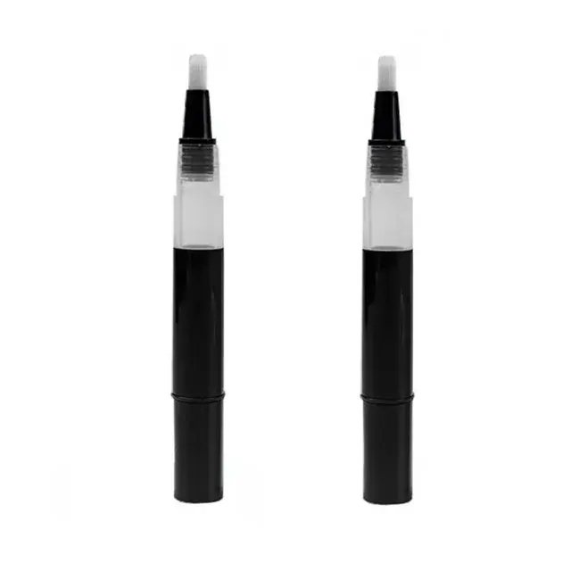 ब्रश एप्लिकेटर के साथ 5 मिलीलीटर नेल ऑयल खाली पेन बोतल, होंठों को सफेद करने वाला सौंदर्य प्रसाधन, लिप ग्लॉस नेल्स न्यूट्रिशन ऑयल 30PCS/LOT