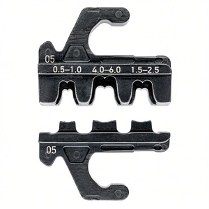 Matriz de crimpado para conectores de enchufe sin aislamiento, herramienta de crimpado de cables de 4.8 y 6.3 mm de ancho - Product Image 2