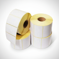 Étiquettes autocollantes thermiques en papier PET 4x6 personnalisées, recyclables, en rouleau, pour imprimante thermique, best-seller