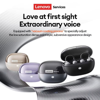 Écouteurs intra-auriculaires à clip ouvert Lenovo RS103 BT6.0, son surround basse, étanches, pour le gaming et le sport, sans fil TWS