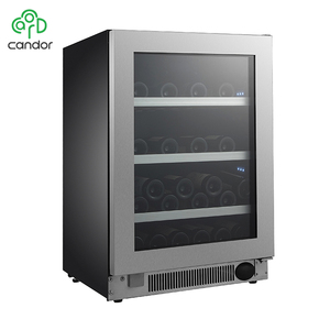 Candro de compresor de refrigeración 46 botella de capacidad en la cocina bodega de vino con puerta de vidrio - Product Image 2