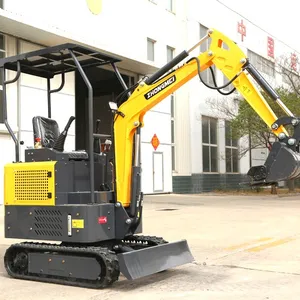 Plantation Mini Excavator Micro Baggers Digging Trenches Earth Auger Agricultural Mini Excavator