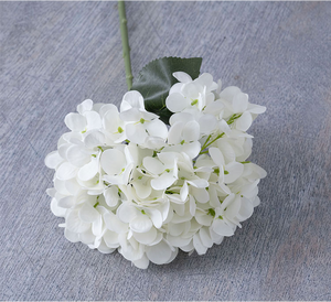 زهور الهيدرانجيا الاصطناعية على شكل ماكارون، نباتات في أواني للديكور، زهور اصطناعية بالجملة لتزيين حفلات الزفاف - Product Image 2