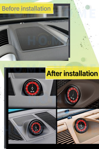 Phụ Kiện Xe Hơi Bảng Điều Khiển Bảng Điều Khiển Nội Thất Giao Diện Điều Khiển La Bàn Đồng Hồ Điện Tử Thời Gian LCD Đồng Hồ Báo Giờ Cho Porsche Macan 2014-2021 - Product Image 3