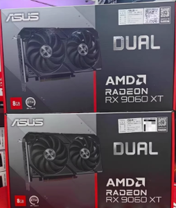 Nouvelle carte graphique RX9060 16 Go en état impeccable, PCIe 5.0 X16, bus mémoire 128 bits, double ventilateur haute efficacité, composant Ne - Product Image 6