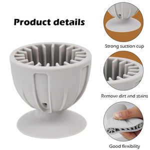 Limpiador de cepillos de silicona para huevos, depurador para huevos frescos, herramienta de lavado de huevos multiusos reutilizable, elimina el gallinero Nasties - Product Image 6