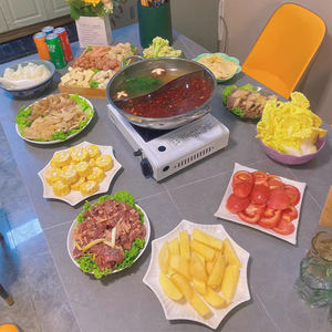 Tavolo da Pranzo Moderno Semplice di Lusso Leggero con Piano in Roccia, Tavolo Rettangolare per Soggiorno di Piccole Dimensioni, Mobili per Sala da Pranzo Domestica - Product Image 3