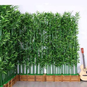 Plantes en pot artificielles en <span class=keywords><strong>bambou</strong></span> d'arbre de <span class=keywords><strong>bambou</strong></span> en plastique chinois pour la décoration extérieure d'intérieur - Product Image 3