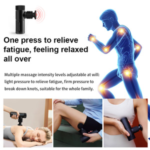 Pistol Pijat Jaringan Dalam Profesional Crossgun dengan 4 Kepala - Pereda Nyeri Otot & Terapi Perkusi - Product Image 5