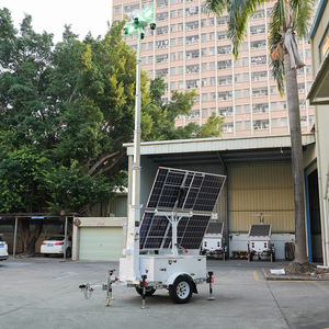 برج مراقبة مقطورة شمسية متنقلة من بيجلوكس مع لوحين واط لإدارة حركة المرور - Product Image 4