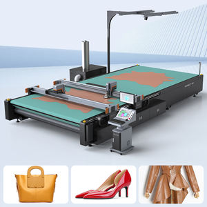 Автоматический цифровой станок с ЧПУ AOL для раскроя кожи и обуви с системой CCD-подачи и плоским столом - Product Image 1