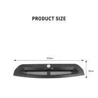 Vente flash : Grille de ventilation de climatisation de voiture, bande chromée, autocollant de voiture, protection intérieure de voiture pour Land Rover Defender