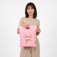Sacs d'Emballage Plastique à Poignée Découpée, Personnalisables, pour Shopping, avec Logo – Prix Usine de Gros