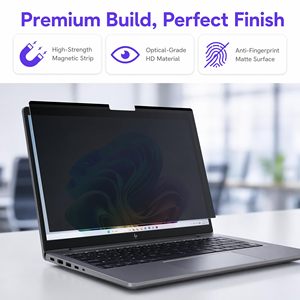 Filtro de Privacidad Magnético de Fácil Instalación, Anti-Espía de Doble Vía para <span class=keywords><strong>MacBook</strong></span> Neo <span class=keywords><strong>13</strong></span>" 2026 A3404, Película Protectora de Pantalla Mate Anti-Reflejos - Product Image 3