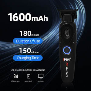 Tagliacapelli Elettrico Professionale Senza Fili IPRO ad Alta Velocità con Lama DLC <span class=keywords><strong>per</strong></span> Barbiere, 7700 RPM, 1800 mAh, 180 Minuti di Autonomia - Product Image 2