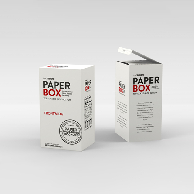 Customizable High-End Eco-Friendly Paper Box Self Erecting Matt Lamination Corrugated Board Paper Box for Cosmetic Packaging