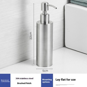 <span class=keywords><strong>Distributeur</strong></span> de savon <span class=keywords><strong>mural</strong></span> pour salle de bain d'hôtel, en acier inoxydable 304, <span class=keywords><strong>distributeur</strong></span> de désinfectant pour les mains et de <span class=keywords><strong>gel</strong></span> <span class=keywords><strong>douche</strong></span>, couleur noire - Product Image 6