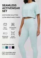 T-shirt court ample respirant pour femme, idéal pour l'entraînement, la gym et les activités sportives – Vente en gros