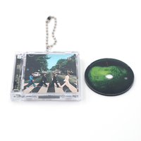 Porte-clés personnalisé en acrylique pour mini album NFC CD, lecteur de musique intelligent Kpop, cadeau