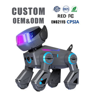 Robot chien intelligent RC AI avec fonctions de retournement, équilibre sur les mains, rotation et cascades, jouet musical avec lumière LED pour enfants, cadeau - Product Image 5