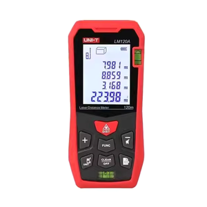 UNI-T Chine Télémètre laser portable haute précision 120 mètres pour extérieur et intérieur Instrument de mesure infrarouge Règle LM120A UNI-T - Product Image 2