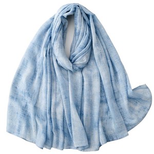 Toalla de Playa Larga con Estampado Geométrico, Protección Solar, Transpirable, Suave, Multifuncional, Pañuelo Hijab para Mujer - Product Image 4
