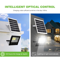 Lumière de Réflecteur Ip65 Imperméable de Jardin de Parking à Télécommande Extérieure 50w 100w 200w 500w 800w 1000w LED Projecteur Solaire