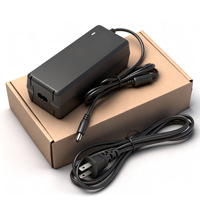 Chargeur de Vélo Électrique et Trottinette 54,6V 2A pour Batterie Li-ion 48V 13S – Charge Rapide et Sûre 5,5mm * 2,5mm/2,1mm