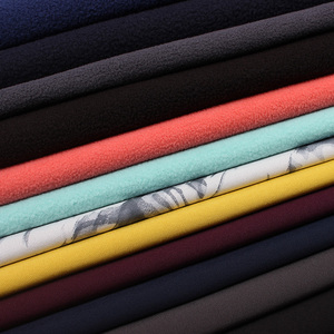 Tissu <span class=keywords><strong>polaire</strong></span> softshell en polyester épais et chaud pour vêtements d'hiver en gros - Product Image 4