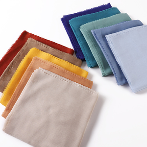 Vente en gros de mousseline de soie de coton, lin et viscose, polyester, bord carré, bandanas ethniques, foulards indiens enveloppants, design malaisie - Product Image 3