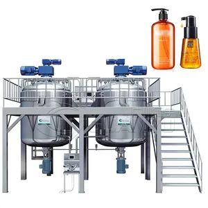 Guanyu Stirring Machine Liquid Chemical Stirrer Liquid Detergent Vessel Daily Skin Care Shampoo Lotion Soap Blending Equipment