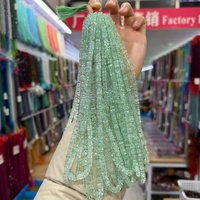 Perles en améthyste verte naturelle 3A+ facettées, forme Heishi, 5-6 mm, pour la fabrication de bijoux, fournitures de bricolage, brin de 16 pouces