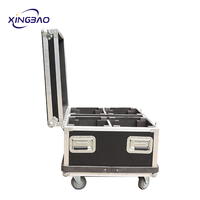 Personnalisation d'usine amplificateur rack flight case flight case boîte en aluminium amplificateur led affichage flight case