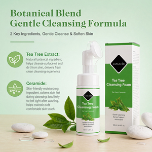 <span class=keywords><strong>Limpiador</strong></span> <span class=keywords><strong>Facial</strong></span> Suave con Extracto de Árbol de Té Orgánico, Glutatión, Hidratación Profunda, Blanqueador e Iluminador - Product Image 4