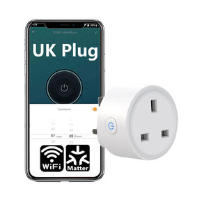 MT-UK-3S Matter WiFi Smart <b>Plug</b> UK Standard Work With Alexa HomeKit SmartThings Homeassistant 15A for Smart Home <b>Plug</b> UK Socket - Product Image 1