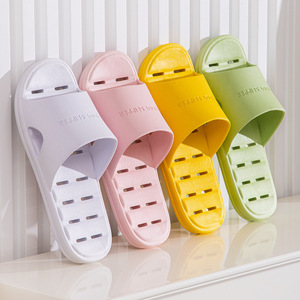 รองเท้าแตะลำลองสำหรับใส่ในบ้านและนอกบ้านสำหรับผู้ชายและผู้หญิง ลายพิมพ์คลาสสิก รับทำโลโก้ กันลื่น เหมาะสำหรับฤดูร้อนและฤดูใบไม้ผลิ รองเท้าแตะสำหรับโรงแรม - Product Image 3