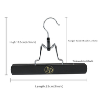 DE-LIANG Sac de rangement extra long pour extensions de cheveux, avec cintre en bois, design mannequin sans tête, pose debout, support noir pour perruque
