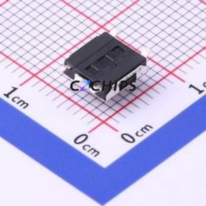 K2-1157SW-D4SW-04 Tactile Switch SMD Switch Single Pole Single Throw Round Button 2.5N Vertical Mount - Product Image 2