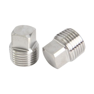 Enchufe <span class=keywords><strong>de</strong></span> cabeza cuadrada <span class=keywords><strong>de</strong></span> <span class=keywords><strong>acero</strong></span> <span class=keywords><strong>inoxidable</strong></span> forjado Enchufe sólido <span class=keywords><strong>de</strong></span> <span class=keywords><strong>ROSCADO</strong></span> <span class=keywords><strong>MACHO</strong></span> Npt <span class=keywords><strong>de</strong></span> 3/4'' - Product Image 6