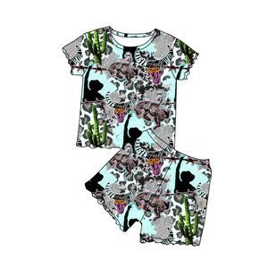 Mode garçon ensemble court vêtements de sport tissu doux ample grande <span class=keywords><strong>taille</strong></span> vêtements populaires pour enfants - Product Image 3