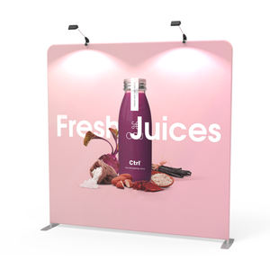 Telón de Fondo para Exposiciones, Stand de Exhibición Enrollable, <span class=keywords><strong>Pop</strong></span>-Up, Extensible y Curvo, Soporte para Pancartas, Fondo para Fiestas - Product Image 4