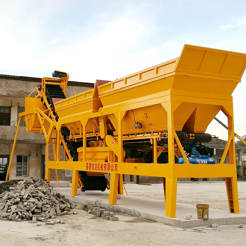 Mobile Soil Mixing Plant Portable Cement Soil Mixing Plant Movable Stabilized Soil Concrete Mixing Plant