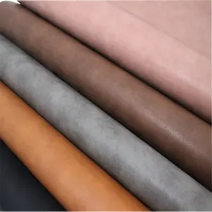 Leather Crazy Horse Waterproof Rexine Leather Sofa Covers Pu Customized Leather Fabric For Sofa Shoes Bags