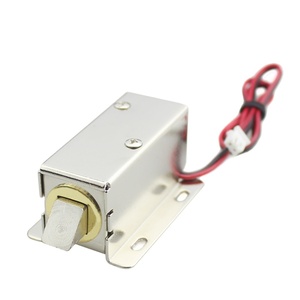 LY03 SARY ตัวล็อคแม่เหล็กไฟฟ้าขนาดเล็กสำหรับตู้ ล็อคควบคุมด้วยไฟฟ้า DC12V ล็อคกลอนไฟฟ้าสำหรับลิ้นชัก - Product Image 1