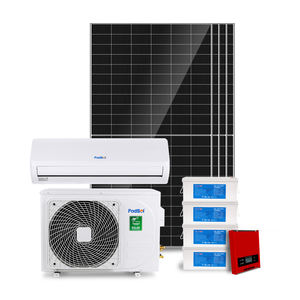 AC Tenaga Surya 9000-18000 BTU, Sistem Energi Rumah Inverter Surya, AC Surya DC Off Grid Split untuk Rumah - Product Image 1