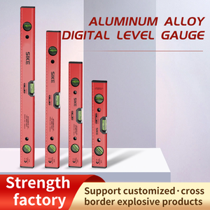 Inşaat, HVAC, marangoz, fayans, sıhhi tesisat ve genel ev kullanımı için manyetik torpido seviye alüminyum dijital su terazisi - Product Image 3