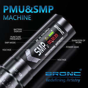 Course réglable de Bronc pour le moteur efficace de sirène de machine sans fil de <span class=keywords><strong>tatouage</strong></span> de PMU SMP avec la caractéristique permanente de structure de rebond - Product Image 4